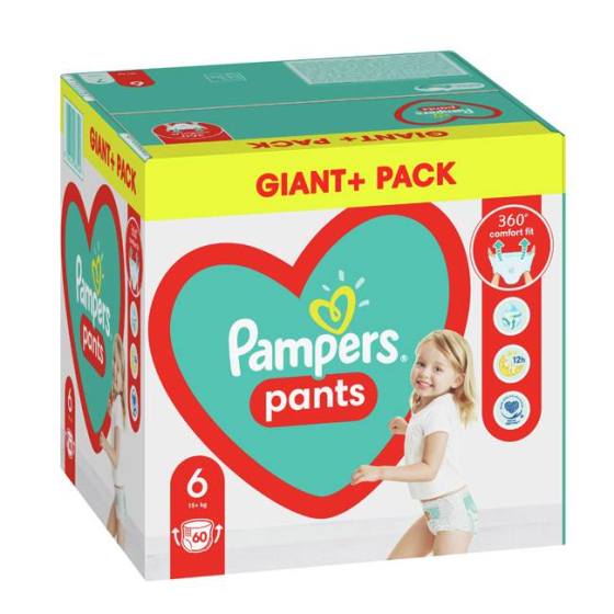 Pampers пелени-гащи gpp размер 6 / 14-19кг./ х60