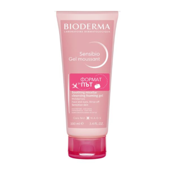 Bioderma sensibio успокояващ мицеларен гел за чувствителна и нетолерантна кожа 100 ml