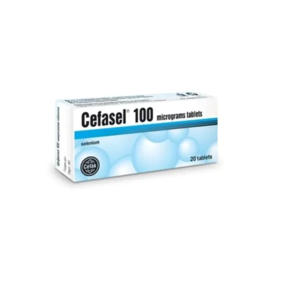 Цефасел таблетки при дефицит на селен 100мкг  х20