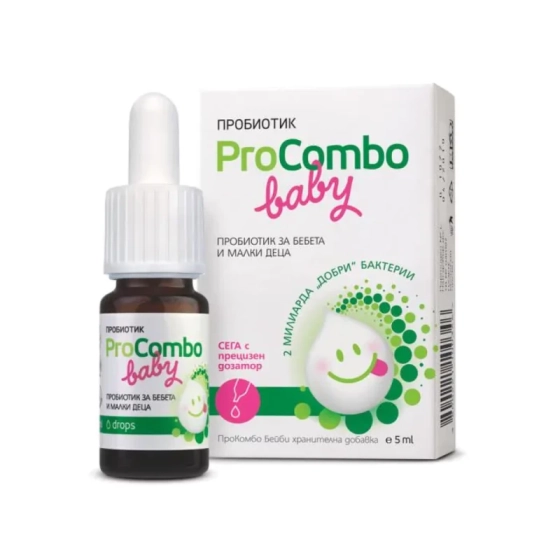 ProCombo Baby солуцио пробиотик за бебета и малки деца 5мл Vitaslim Innove