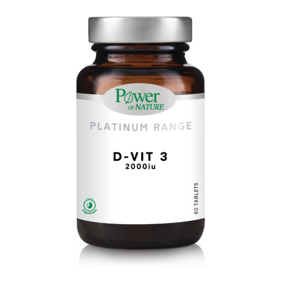 Платинум витамин d3 2000IU таблетки х 60 Power of Nature