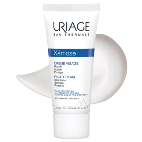Uriage xemose подхранващ крем за лице 40 мл
