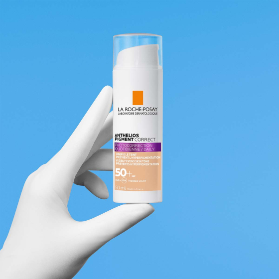 La roche-posay anthelios pigment correct SPF50+ light крем 50 мл 797764