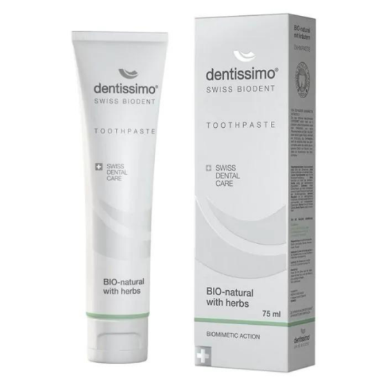 Паста за зъби dentissimo bio-natural 75 мл