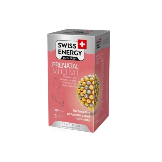 Пренатални мултивитамини капсули х 30 swiss energy