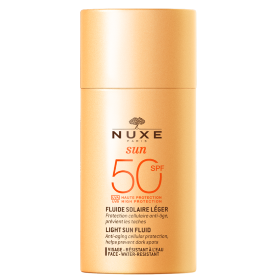 Nuxe Sun ултра-лек флуид SPF 50 50 мл