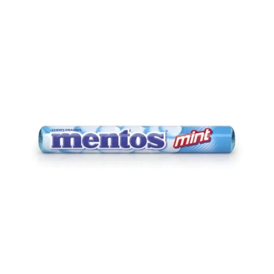 Бонбони ментос минт 38 г