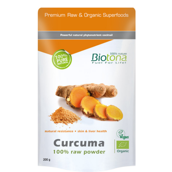 Био Сурова куркума 200гр Biotona