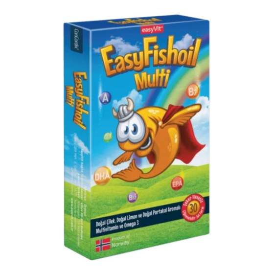 EasyFishoil Мултивитамини таблетки за дъвчене х 30