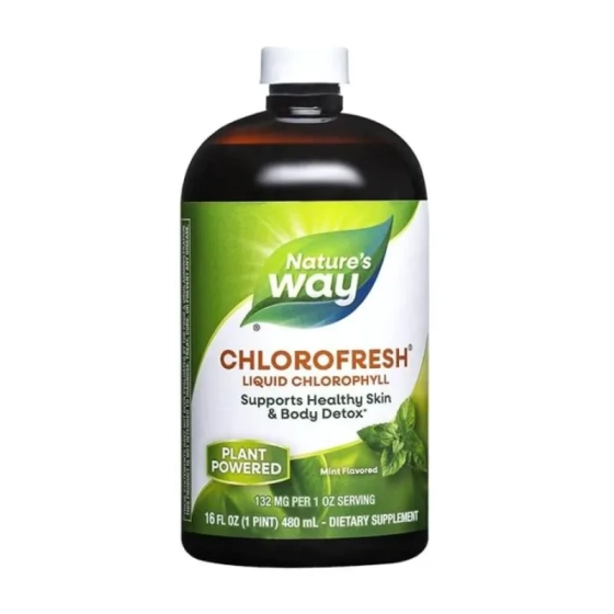 Хлорофреш течен хлорофилен комплекс с ментов вкус 473мл Nature's Way