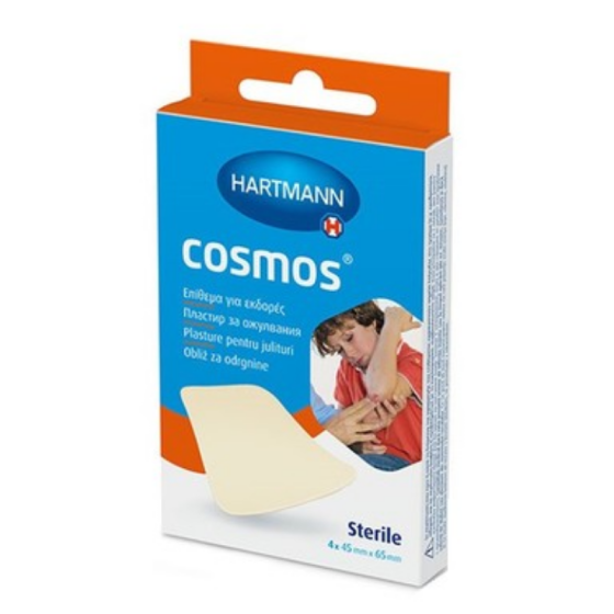Cosmos пластир за ожулвания х 4 532029 Hartmann