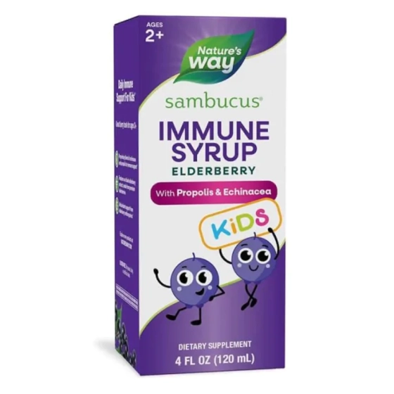 Самбукус "Immune" сироп засилна имунна система 120мл Nature's Way